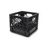 Autoexec Milk Crate Vehicle and Mobile Office Work Station with Apron AECRATE-01